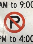 画像4: Vintage Road Sign LOADING ZONE ONLY (A214) (4)