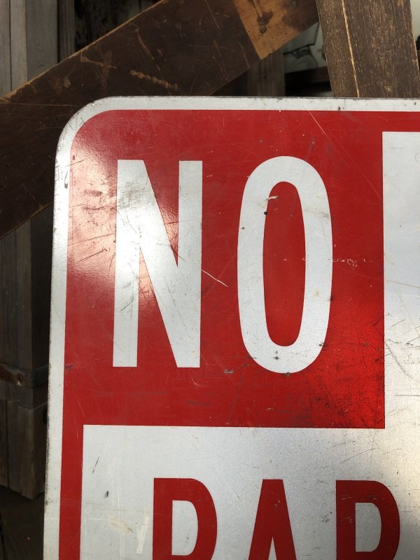 画像5: Vintage Road Sign NO PARKING ANY TIME (A216)