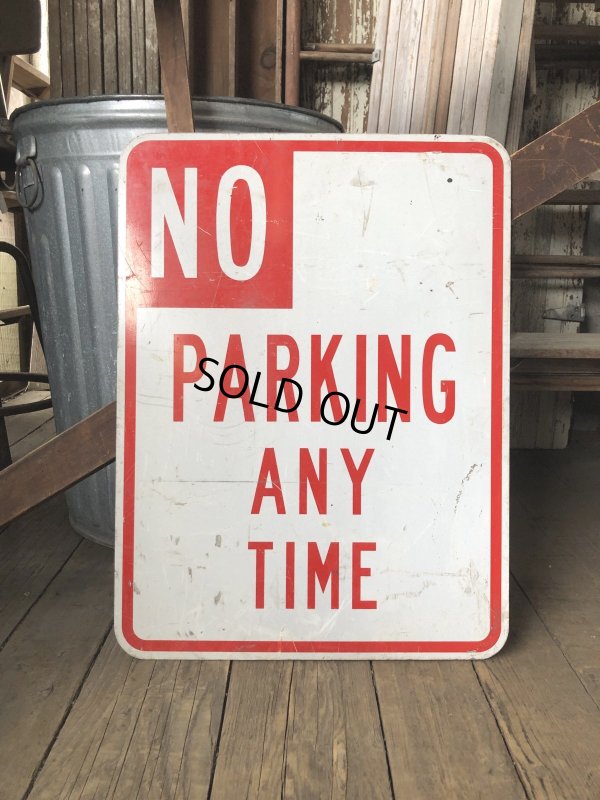 画像1: Vintage Road Sign NO PARKING ANY TIME (A216)