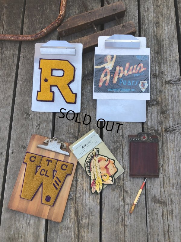 画像17: Vintage USA Aluminum Clipboard (A221)