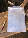 Vintage USA Aluminum Clipboard (A221)