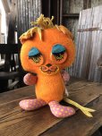 画像1: 60s Vintage The Googlies Cat Plush Doll by Mattel (A224) (1)