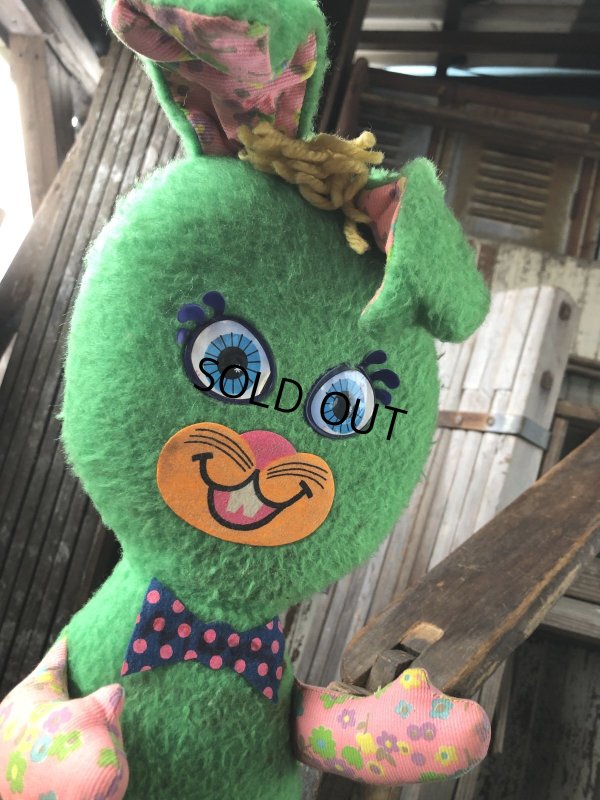 画像9: 60s Vintage Rascal Rabbit Pull String Plush Doll by Mattel (A223)