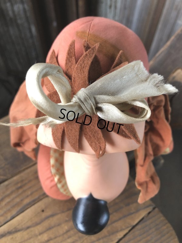 画像8: 60s Vintage T Bone Dog Pull String Plush Doll by Matte (A226)