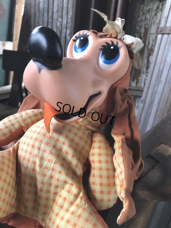 画像11: 60s Vintage T Bone Dog Pull String Plush Doll by Matte (A226)