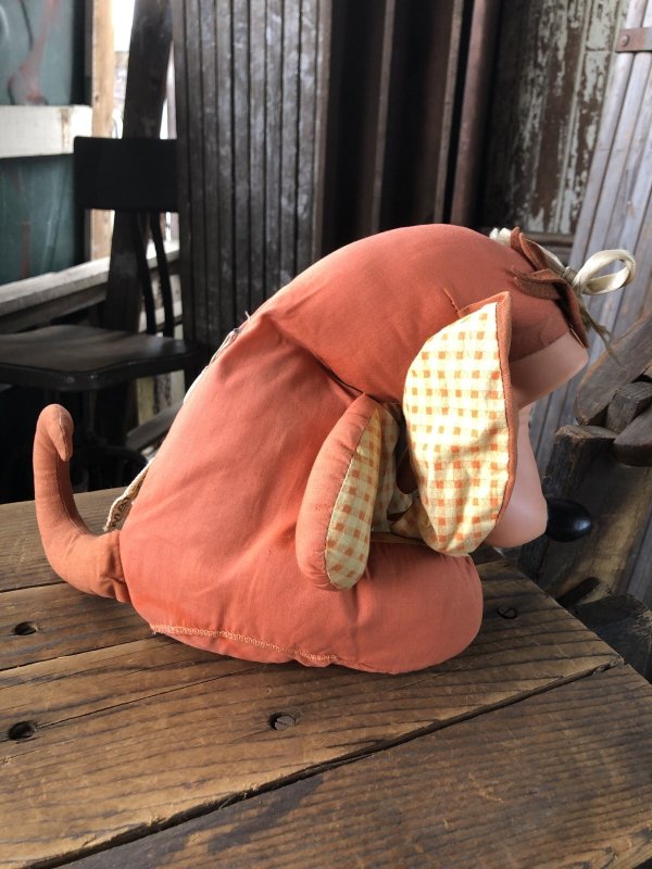 画像5: 60s Vintage T Bone Dog Pull String Plush Doll by Matte (A226)