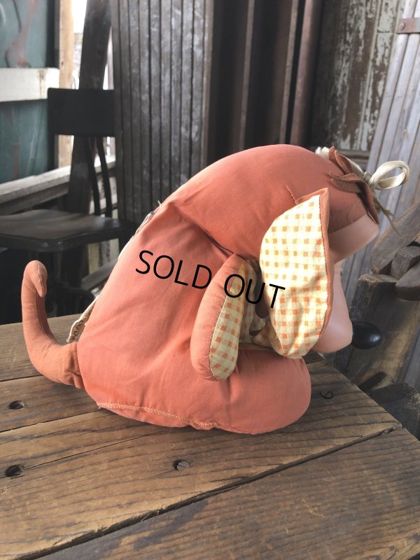 画像5: 60s Vintage T Bone Dog Pull String Plush Doll by Matte (A226)