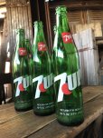 画像9: 70s Vintage 7UP Soda Green Glass Bottle 16FL OZ (A227)  (9)