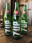 画像12: 70s Vintage 7UP Soda Green Glass Bottle 16FL OZ (A232)  (12)