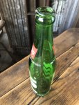 画像4: 70s Vintage 7UP Soda Green Glass Bottle 16FL OZ (A233)  (4)