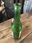 画像4: 70s Vintage 7UP Soda Green Glass Bottle 16FL OZ (A235)  (4)