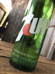 画像6: 70s Vintage 7UP Soda Green Glass Bottle 16FL OZ (A231)  (6)