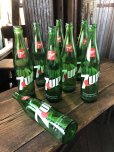 画像8: 70s Vintage 7UP Soda Green Glass Bottle 16FL OZ (A231)  (8)