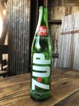 画像3: 70s Vintage 7UP Soda Green Glass Bottle 16FL OZ (A233)  (3)