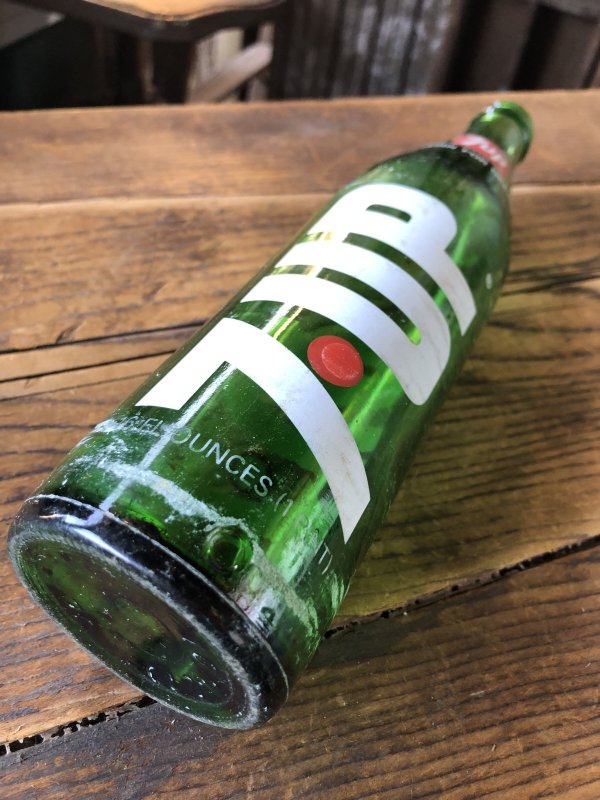 画像7: 70s Vintage 7UP Soda Green Glass Bottle 16FL OZ (A232) 