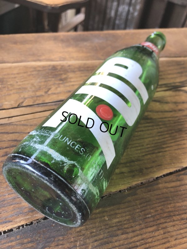 画像7: 70s Vintage 7UP Soda Green Glass Bottle 16FL OZ (A232) 