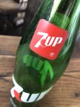 画像5: 70s Vintage 7UP Soda Green Glass Bottle 16FL OZ (A230)  (5)