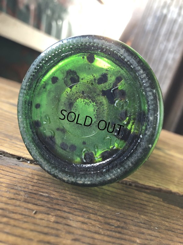 画像10: 70s Vintage 7UP Soda Green Glass Bottle 16FL OZ (A232) 