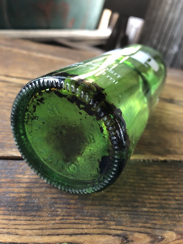 画像7: 70s Vintage 7UP Soda Green Glass Bottle 16FL OZ (A228) 
