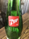 画像5: 70s Vintage 7UP Soda Green Glass Bottle 16FL OZ (A227)  (5)