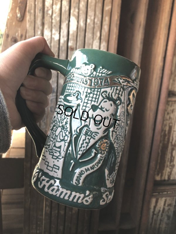 画像1: 70s Vintage Hamms Beer St Patricks Day Salutes The Irish Stain Mug (A237) 