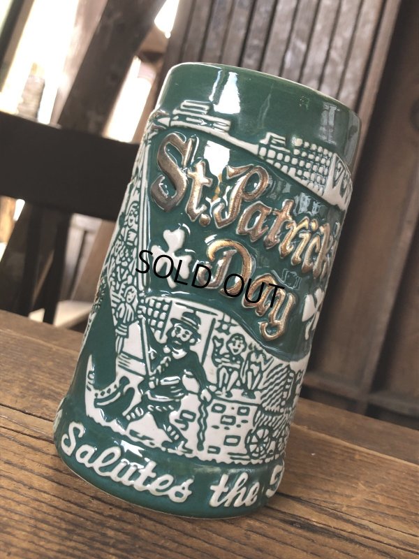 画像4: 70s Vintage Hamms Beer St Patricks Day Salutes The Irish Stain Mug (A237) 