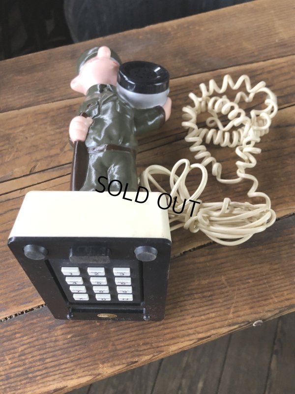 画像7: 80s Vintage King Features Comic Beetle Bailey Phone (A238)