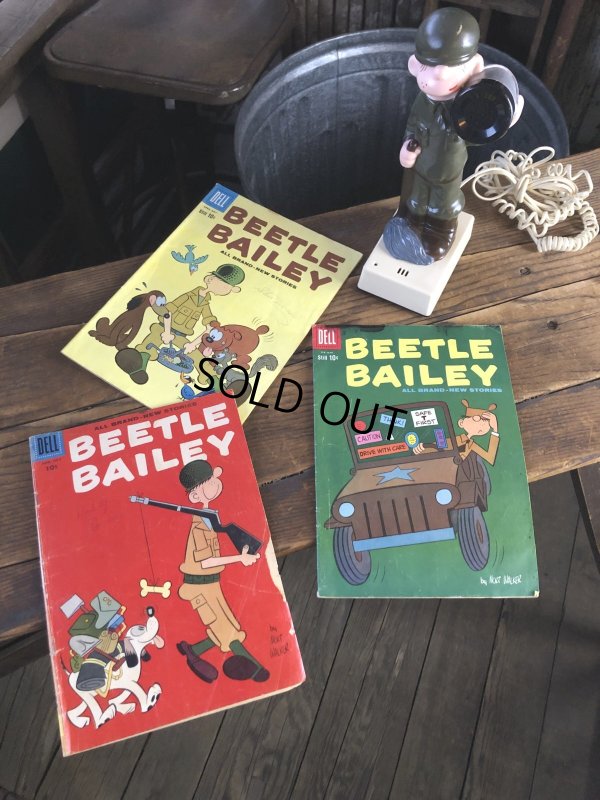 画像20: 80s Vintage King Features Comic Beetle Bailey Phone (A238)