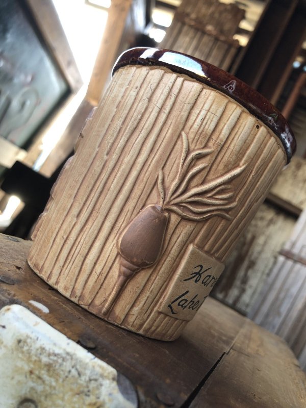 画像4: 60s Vintage Hawaiiana Harveys Lake Tahoe Tiki Barrel Mug (A239)