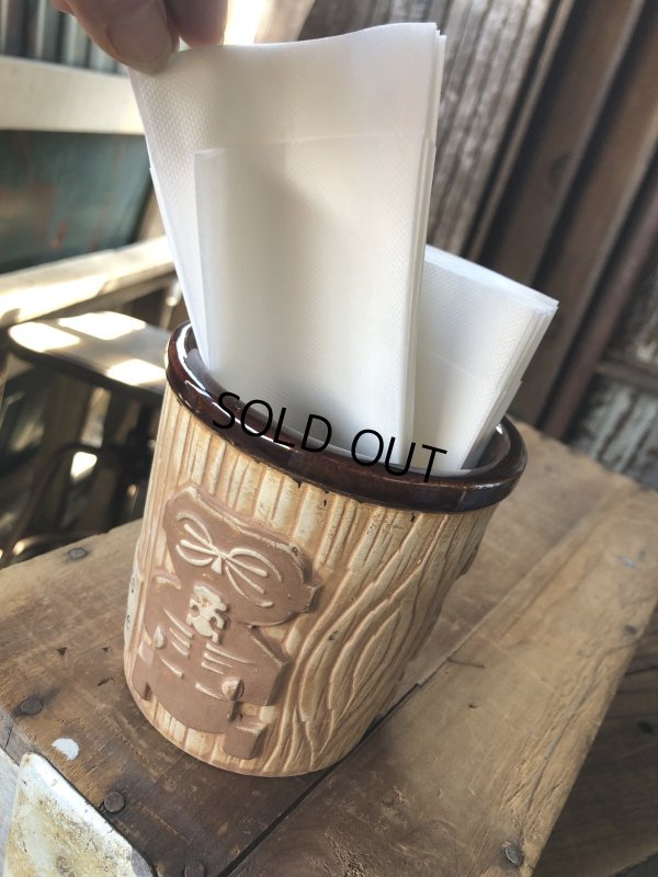 画像13: 60s Vintage Hawaiiana Harveys Lake Tahoe Tiki Barrel Mug (A239)