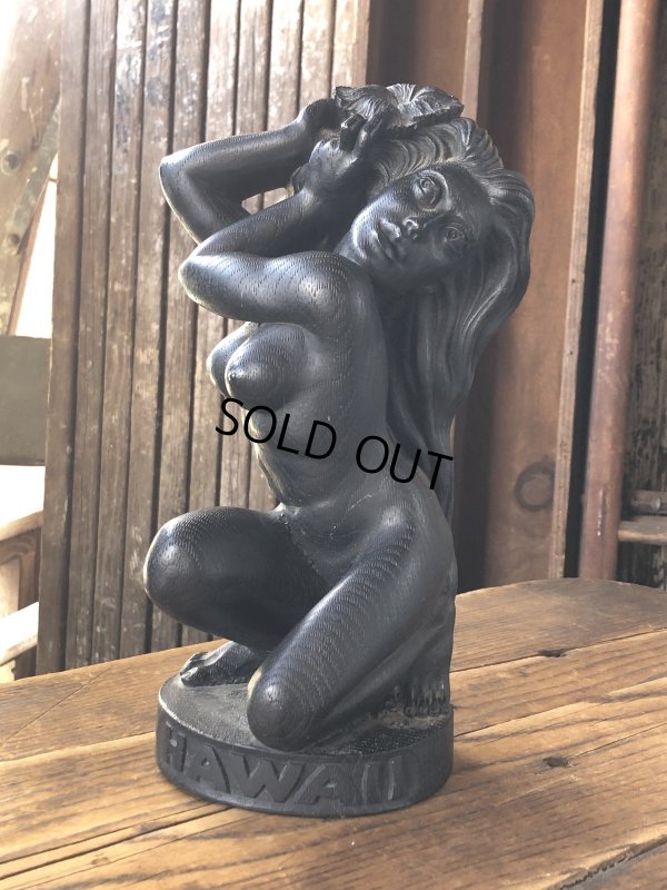 画像1: Vintage Hawaiiana Collectible HIP ORIGINAL Nude Princess Figurine (A245)