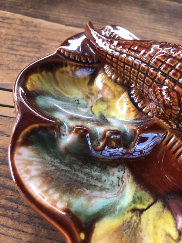画像7: Vintage Souvenir Ashtray Alligator (A240)