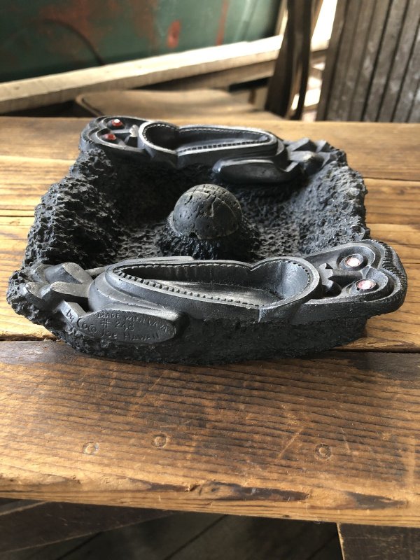 画像3: Vintage Hawaiiana Collectible Souvenir Ashtray Tiki by Coco Joe (A244)