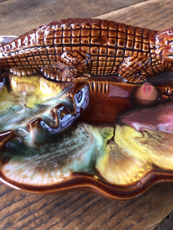 画像8: Vintage Souvenir Ashtray Alligator (A240)