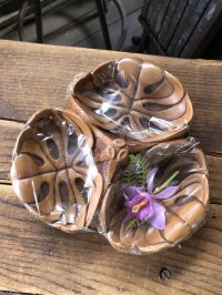 Vintage Hawaiiana Collectible Monstera Hawaii Server by Coco Joe (A242)