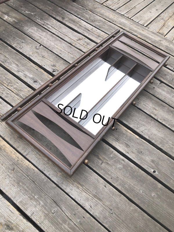 画像6: Vintage MCM Wooden Hanging Shadow Box (A248) 