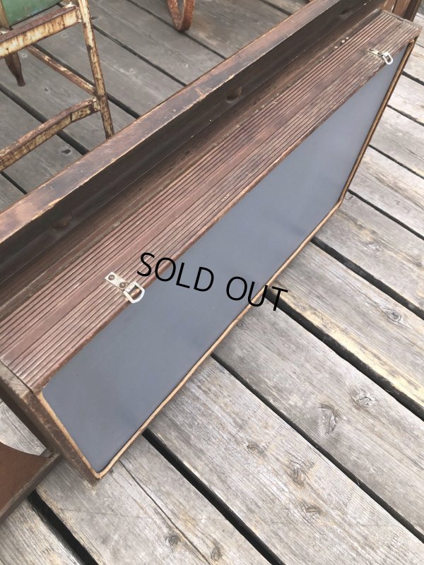 画像4: Vintage MCM Wooden Hanging Shadow Box (A248) 