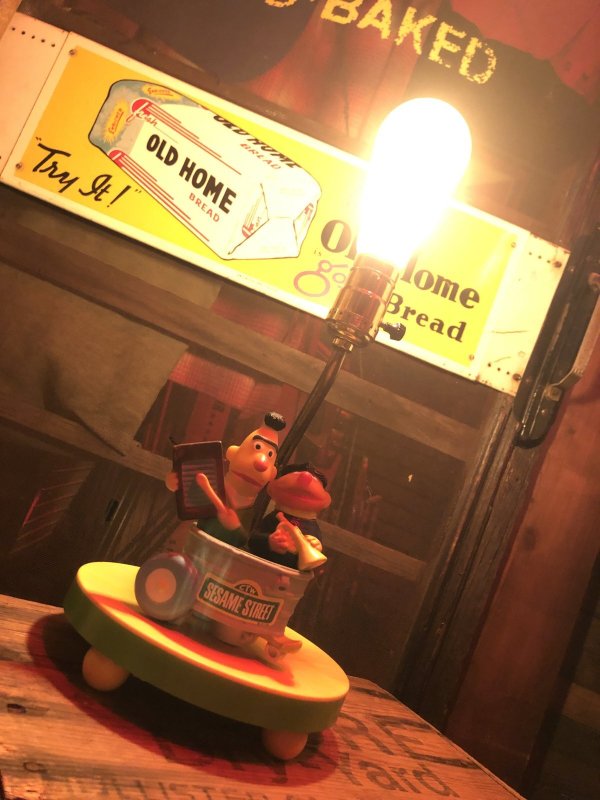 画像13: 80s Vintage Sesame Street Ernie and Bert lamp (A250)