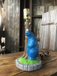 画像4: 70s Vintage Muppets Inc Sesame Street Cookie Monster Lamp (A251) (4)