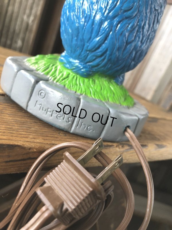 画像8: 70s Vintage Muppets Inc Sesame Street Cookie Monster Lamp (A251)