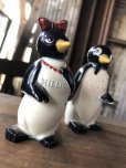 画像7: 50s Vintage Kool Cigarettes Advertising Millie and Willie Penguin Salt/Pepper Shakers (A252) (7)