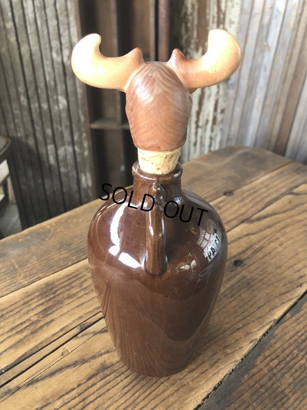 画像5: Vintage Moose Milk Liquor Jug Decanter (A253)