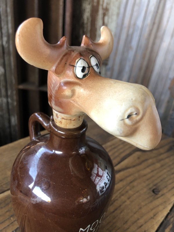 画像15: Vintage Moose Milk Liquor Jug Decanter (A253)
