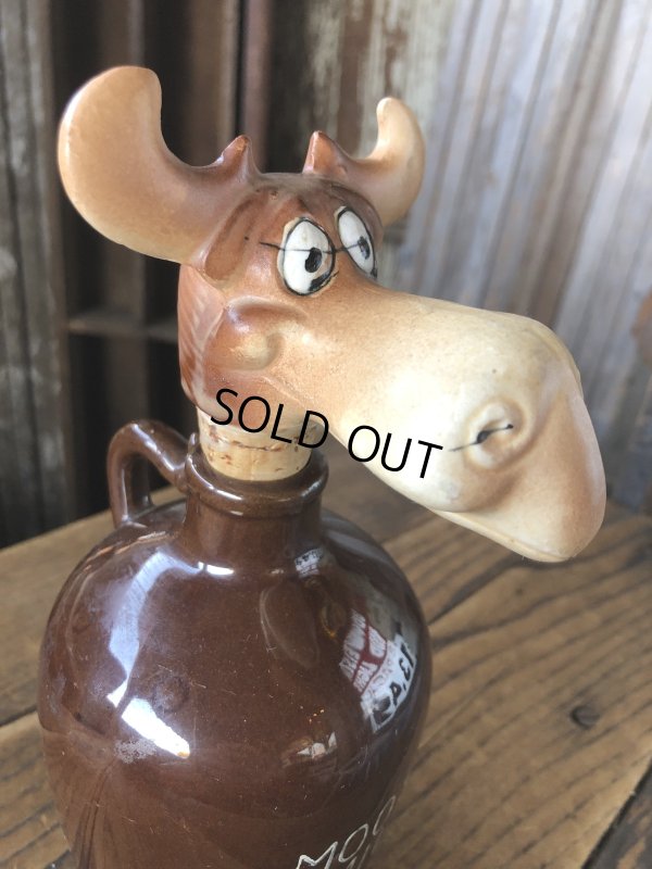 画像15: Vintage Moose Milk Liquor Jug Decanter (A253)