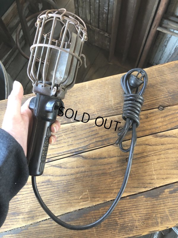 画像6: Vintage Industrial Trouble Lamp (A255)