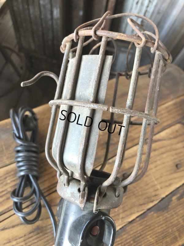 画像4: Vintage Industrial Trouble Lamp (A255)