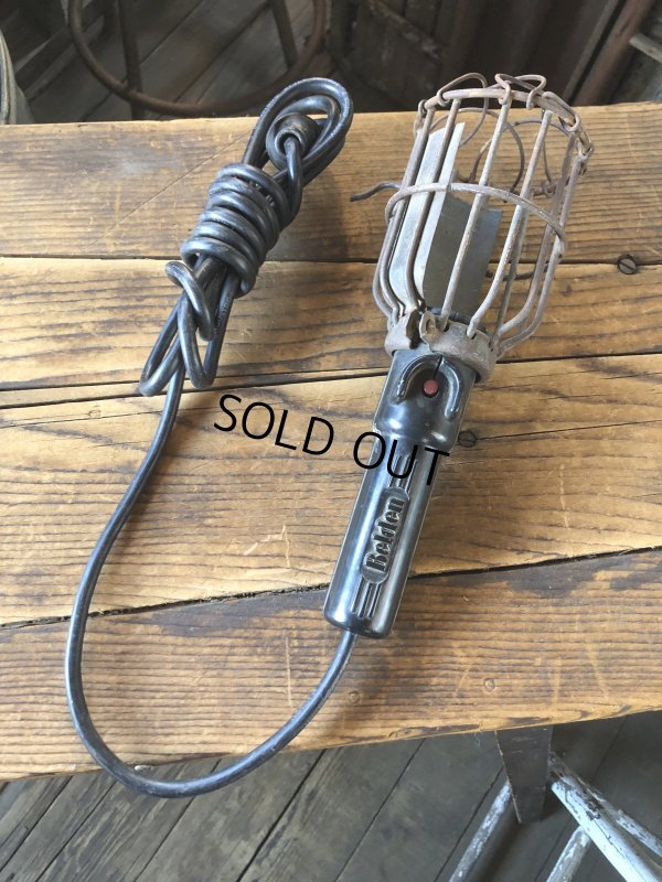 画像1: Vintage Industrial Trouble Lamp (A255)