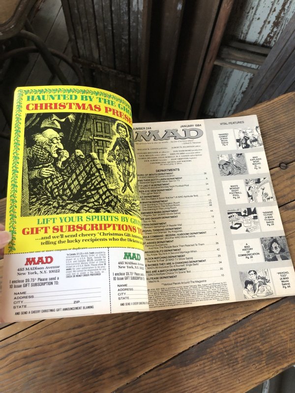 画像3: 1984 Vintage MAD Magazine No.244 JAN. '84 (A265)