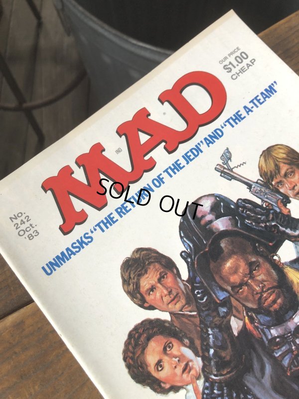 画像2: 1983 Vintage MAD Magazine No.242 Oct. '83 (A263)