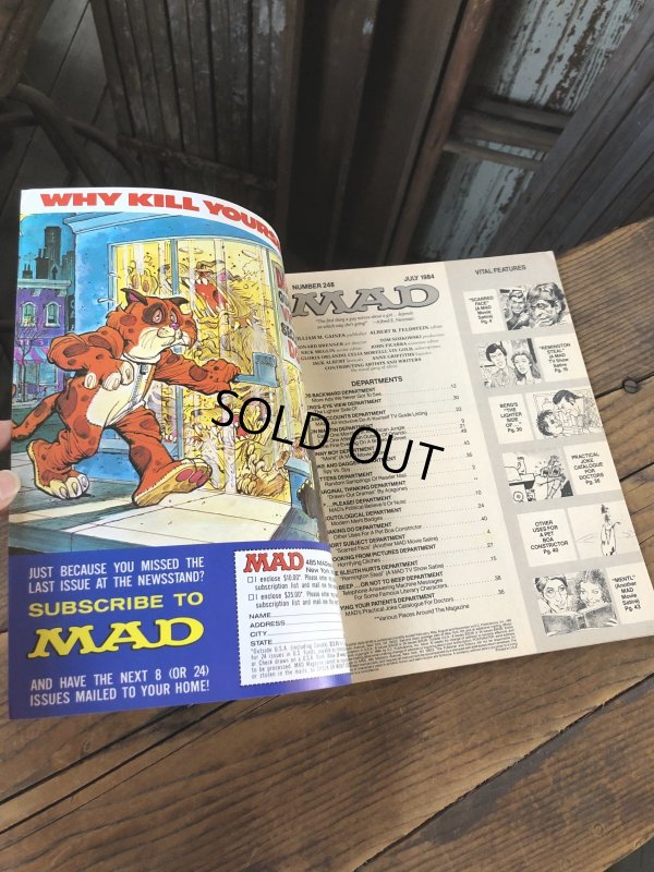 画像3: 1984 Vintage MAD Magazine No.248 JULY '84 (A269)